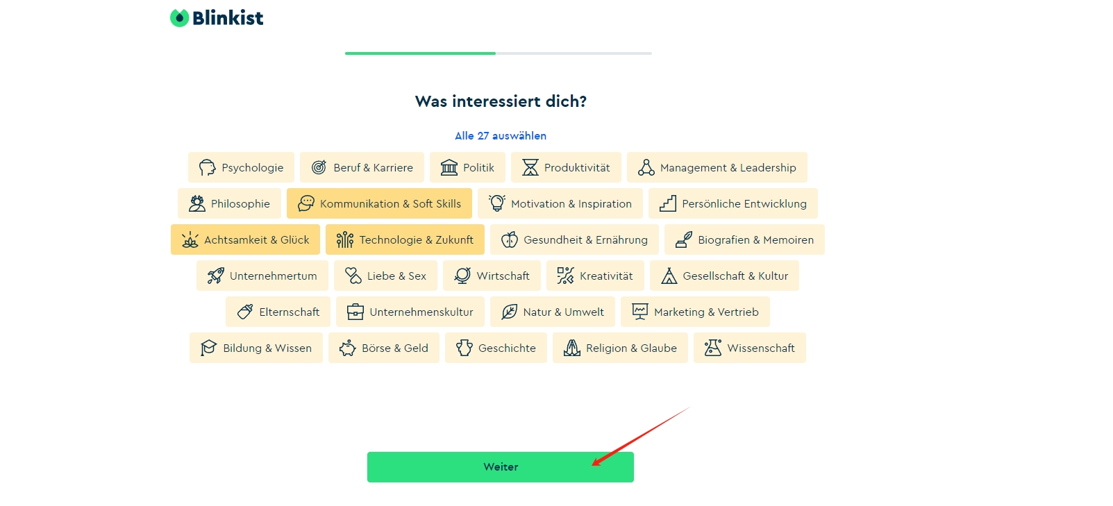 Welche-Felder-sind-auf-Blinkist-verfügbar
