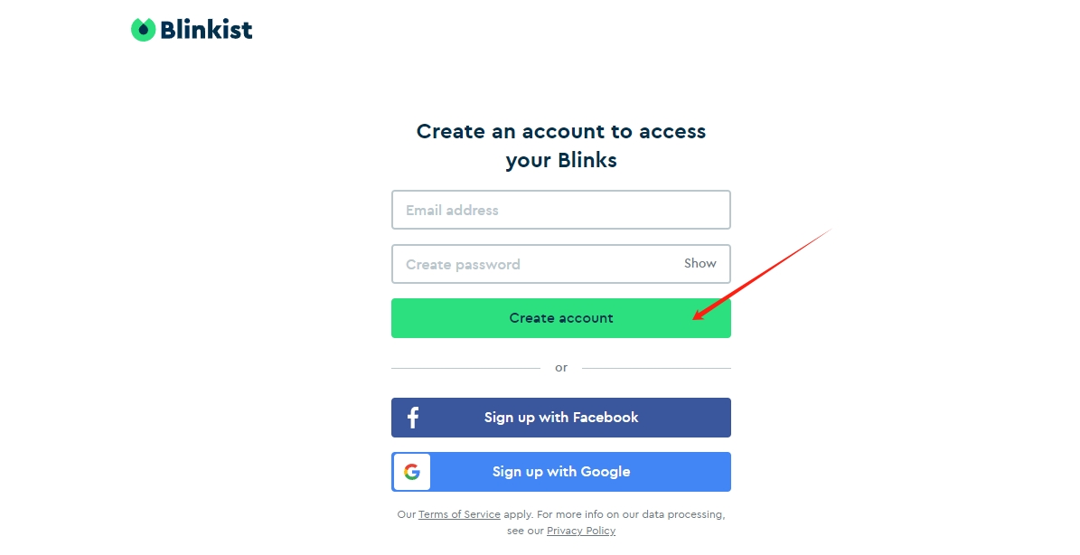 blinkist-login