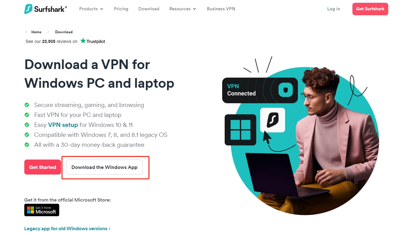 download-surfshark-vpn-for-windows