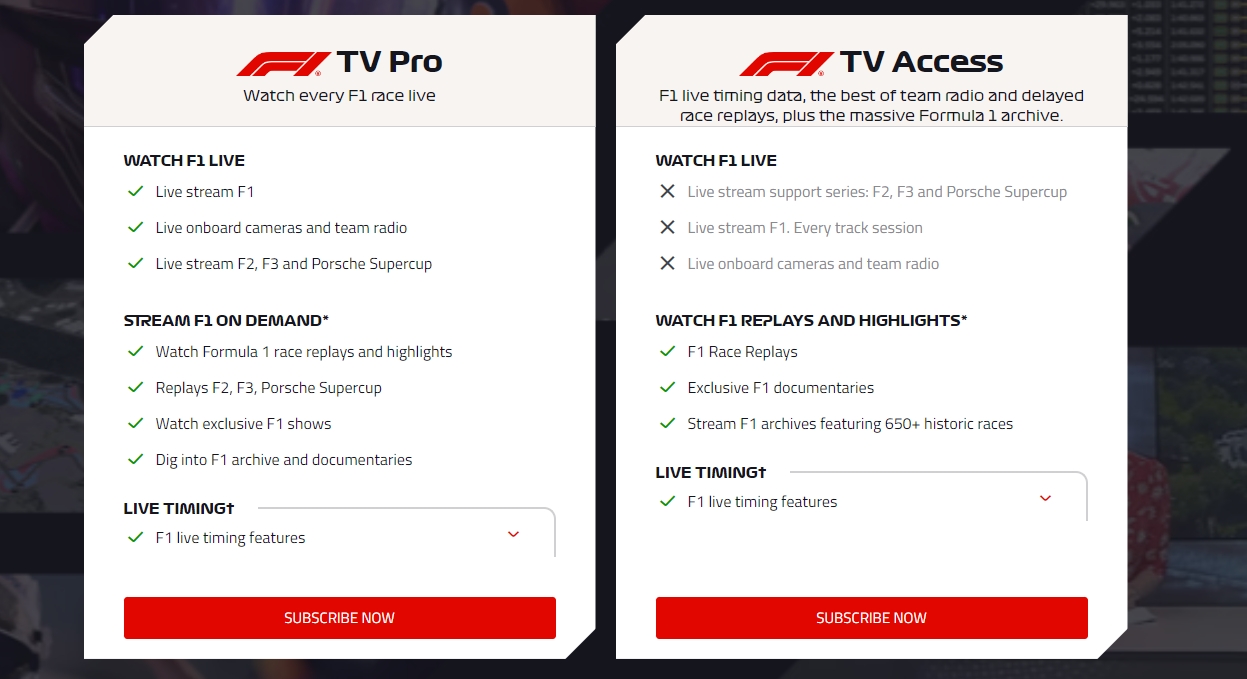 f1tv-subscription-plans