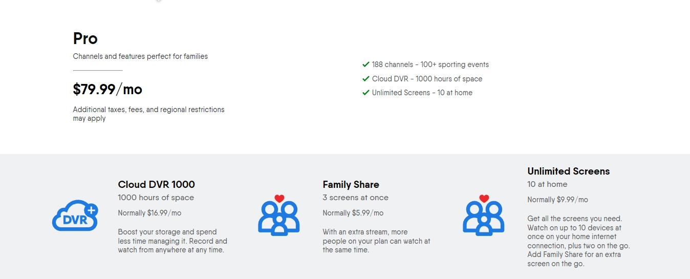 fubo pro plan