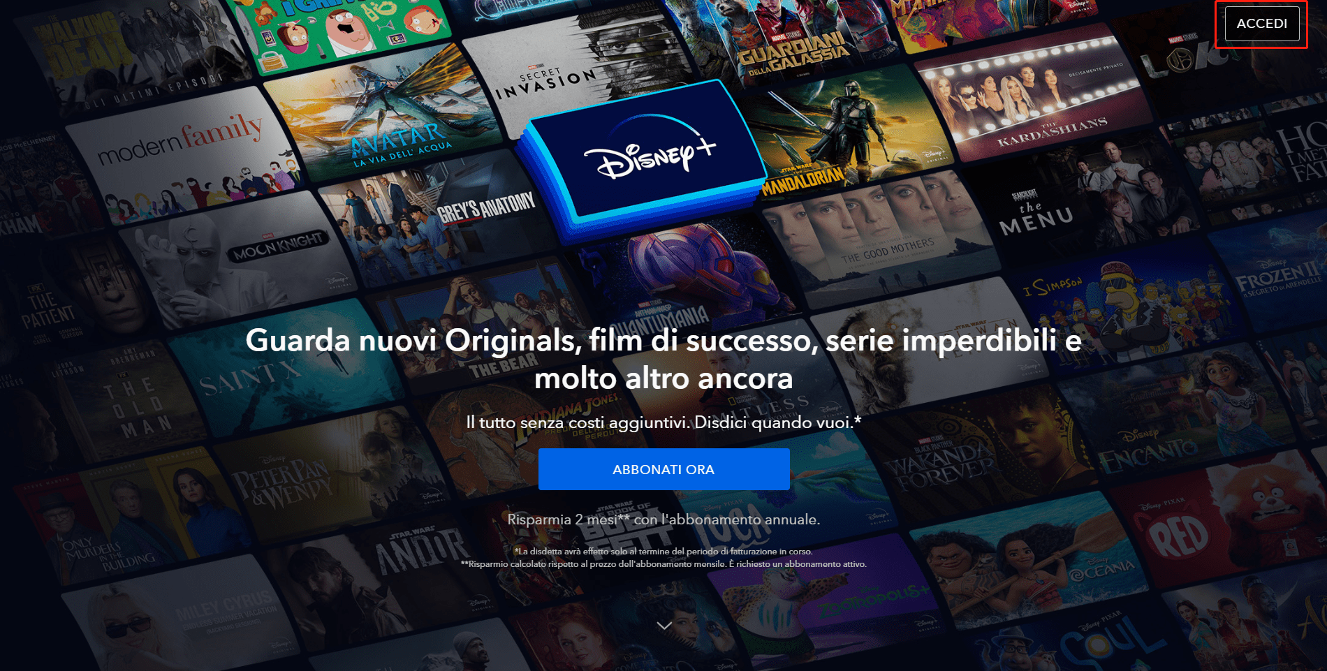 disney plus accedi