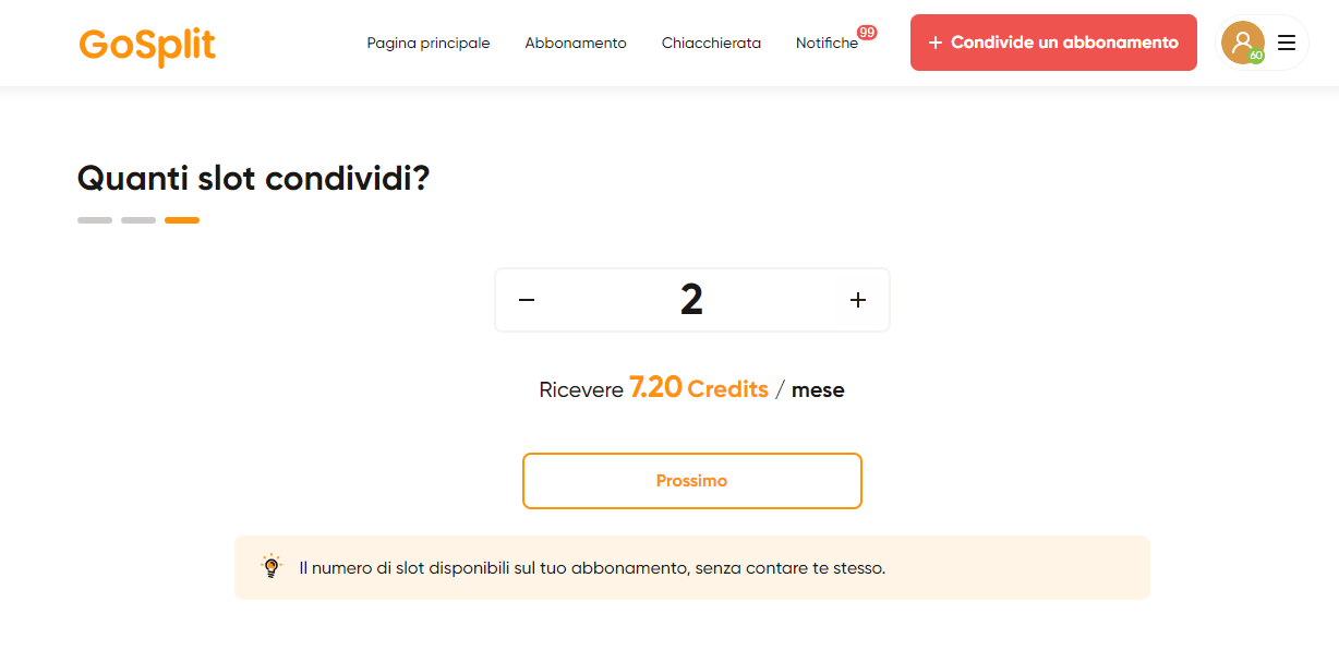 spotify premium condiviso