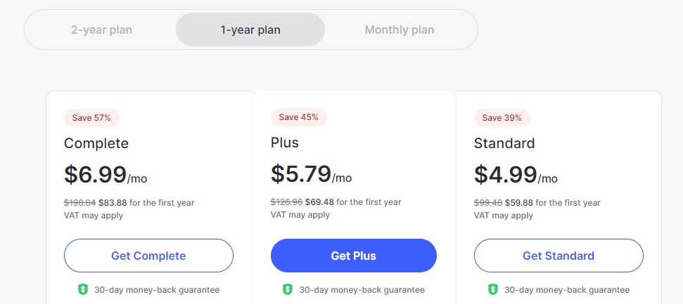 NordVPN 1-year Plan