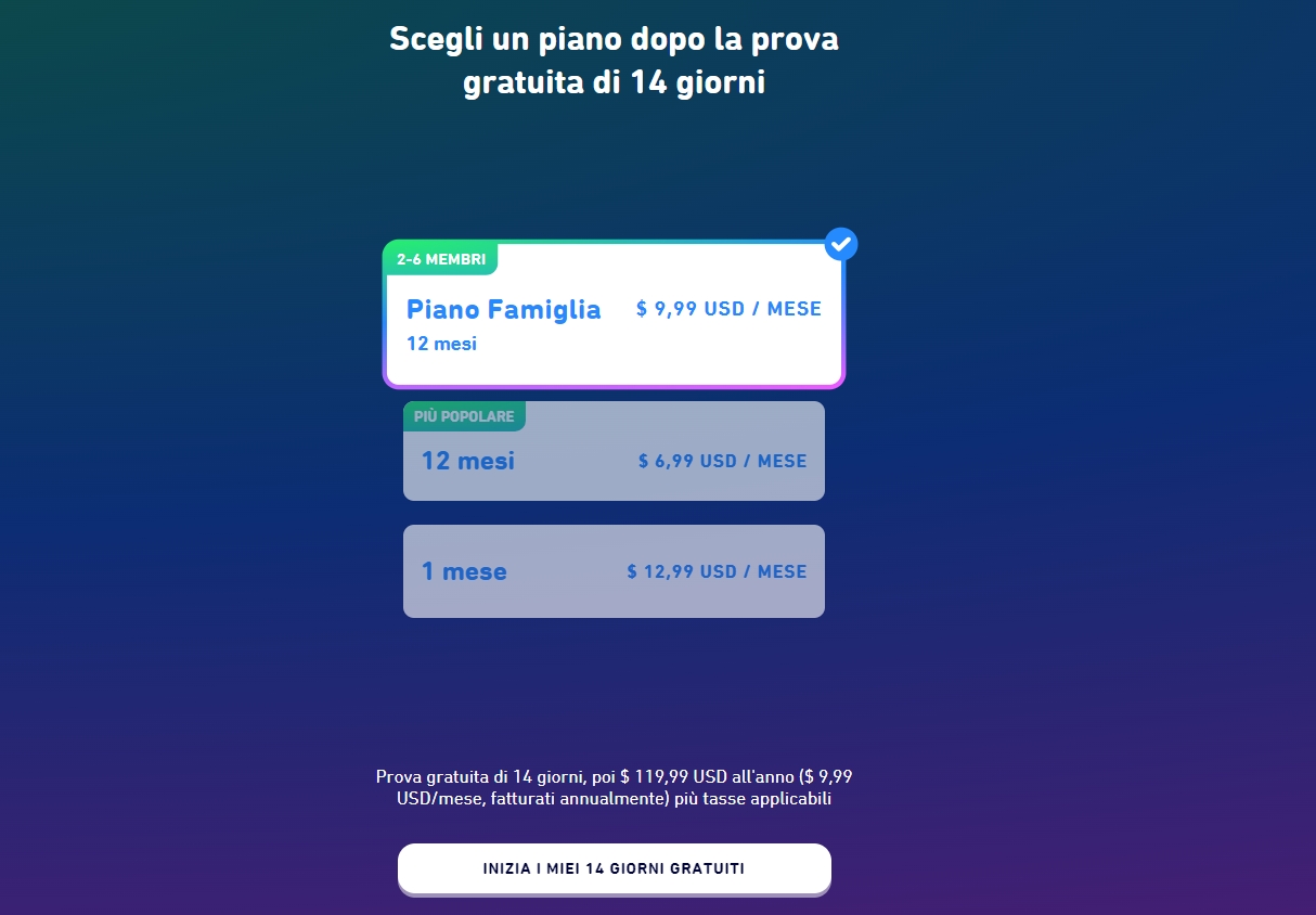 Duolingo Super Family Cost