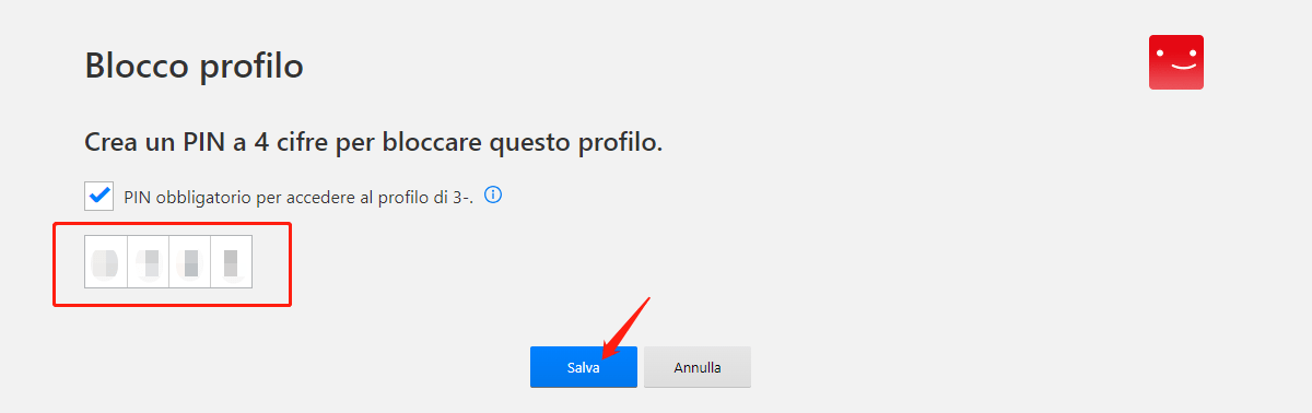 Netflix crea un pin del profilo