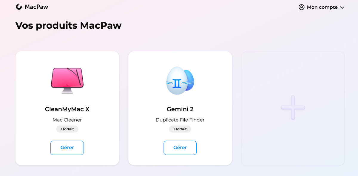 sélectionnez-le-forfait-CleanMyMac-X