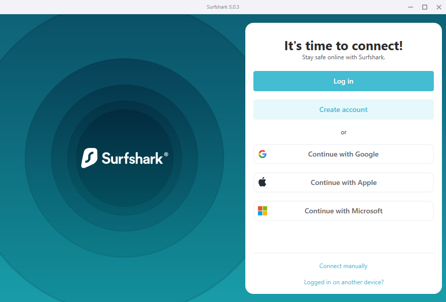 surfshark-log-in